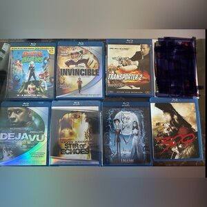 Free Blu ray disc bundle